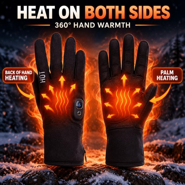 WARMR heated gloves