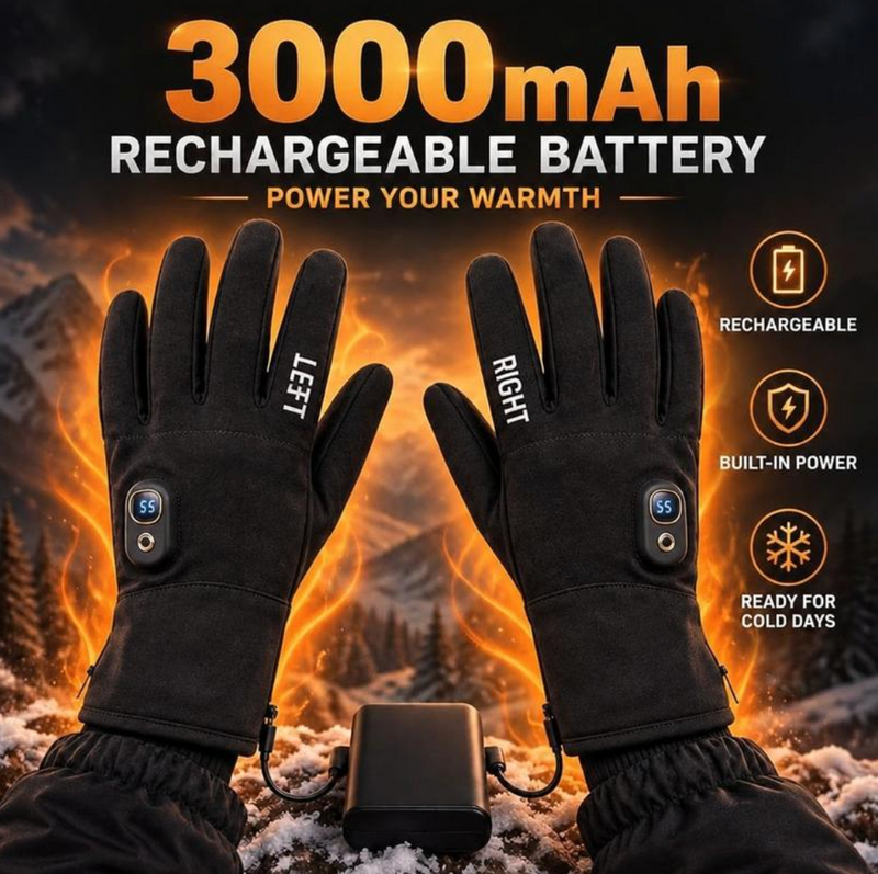 WARMR rechargeable heated gloves
