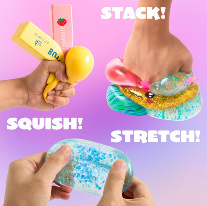 StressToys™ 8-Piece Gift Squishy Toy Collection